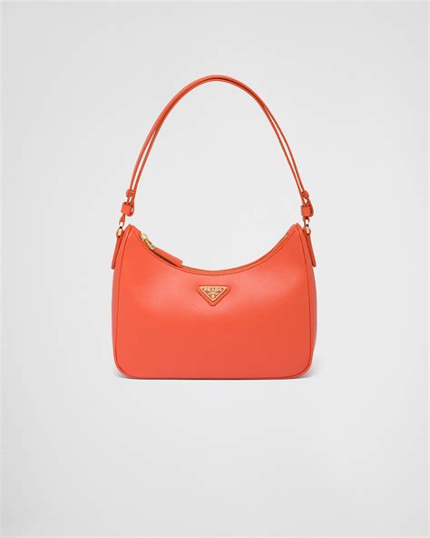 orange prada mütze|Prada Re.